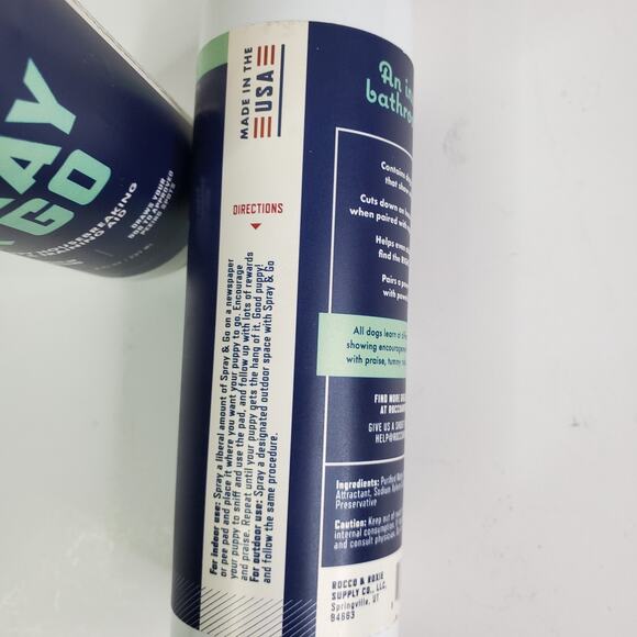 Rocco & Roxie Supply Co. Spray &Go Puppy Housebreaking & Training Aid - 8oz (2) - Picture 4 of 6